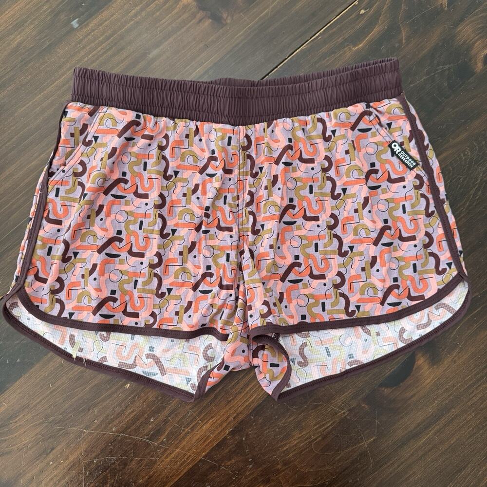 Outdoor Research Zendo Multi Shorts Women’s Size Medium Moth Print